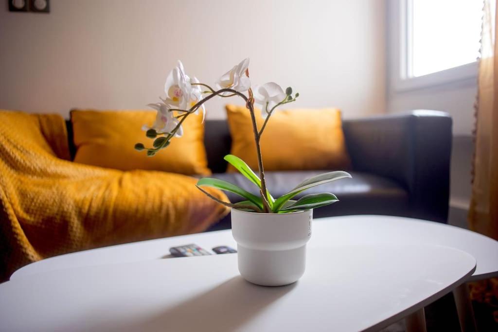 T2 Cosy & Moderne Avec Parking Prive Gratuit A Вильорбан Екстериор снимка